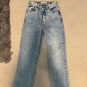 Abercrombie 90s ultra high rise straight leg jeans